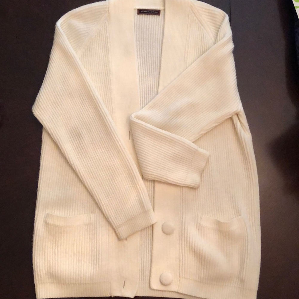 Cream sweater